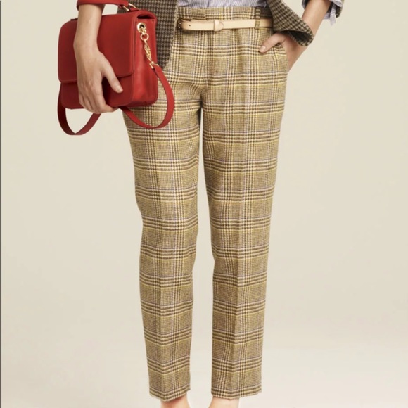 J.Crew Factory City Fit Plaid Pant - Picture 2 of 3